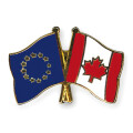 Freundschaftspin Europa-Kanada