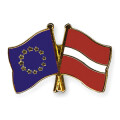 Freundschaftspin Europa-Lettland