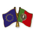 Freundschaftspin Europa-Portugal