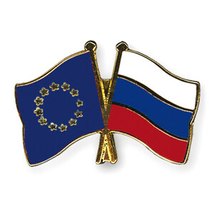 Freundschaftspin: Europa-Russland