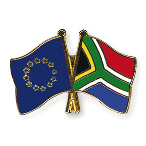 Freundschaftspin: Europa-Südafrika