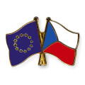 Freundschaftspin Europa-Tschechien
