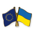 Freundschaftspin: Europa-Ukraine