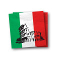 Party-Servietten Italien mit Colosseum