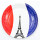 Frankreich mit Eiffelturm - Teller