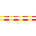 Minigirlande Gelb-Rot 2m lang, schwer entflammbar (2er Pack)