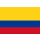 Aufkleber Kolumbien 12 x 8 cm