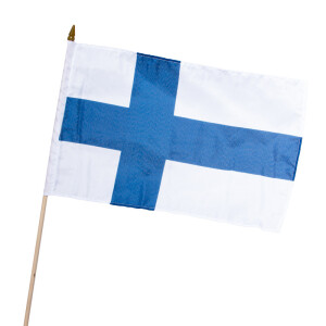Stock-Flagge 30 x 45 : Finnland