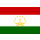 Aufkleber Tadschikistan 12 x 8 cm