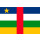Aufkleber Zentralafrikanische Republik 12 x 8 cm