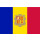 Aufkleber Andorra 9 x 6 cm