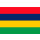 Aufkleber Mauritius 9 x 6 cm