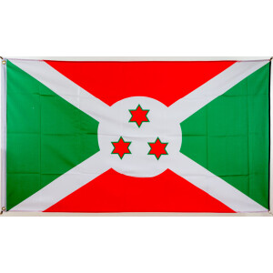 Flagge 90 x 150 : Burundi