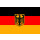 Aufkleber Deutschland mit Adler 3 x 2 cm