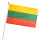 Stock-Flagge 30 x 45 : Litauen
