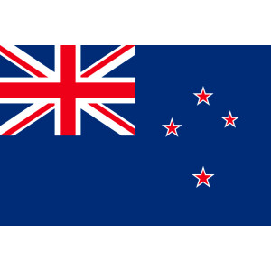 Aufkleber Neuseeland 3 x 2 cm