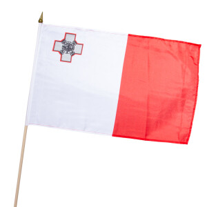 Stock-Flagge 30 x 45 : Malta