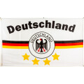 Flagge 90 x 150 : Deutschland Fanfahne 17 - 4 Sterne