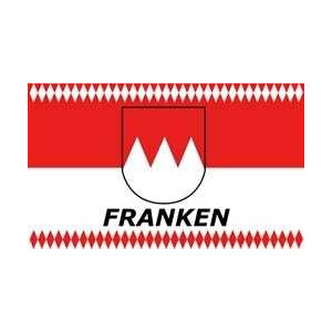 Flagge 90 x 150 : Franken 2