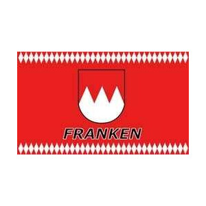 Flagge 90 x 150 : Franken 3