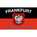 Flagge 90 x 150 : Frankfurt - Im Zeichen des Adlers