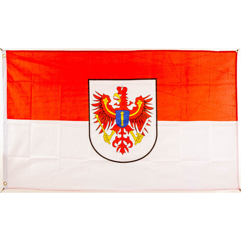 Brandenburg Flagge 150 x 90 cm wetterfest Fahne Ösen Außen Hissflagge Neu Flag 
