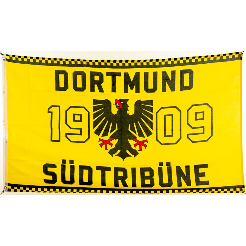 Zimmerfahne Südtribüne 140 x 90 -  Borussia Dortmund BVB 