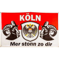 Flagge 90 x 150 : Köln mer stonn zo dir