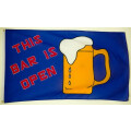 Flagge 90 x 150 : THIS BAR IS OPEN