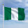 Premiumfahne Nigeria 30x20 cm Ösen
