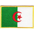 Patch zum Aufbügeln oder Aufnähen : Algerien - Klein