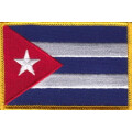 Patch zum Aufbügeln oder Aufnähen Kuba - klein