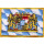 Patch zum Aufbügeln oder Aufnähen Bayern mit  Wappen - klein