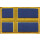 Patch zum Aufbügeln oder Aufnähen : Schweden - klein