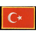 Patch zum Aufbügeln oder Aufnähen : Türkei - klein