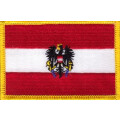 Patch zum Aufbügeln oder Aufnähen : Österreich mit Adler...
