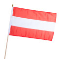Stock-Flagge 30 x 45 : Oesterreich