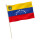 Stock-Flagge : Venezuela mit Wappen / Premiumqualität