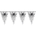 Wimpelkette Spinne - Kunststoff 6m lang