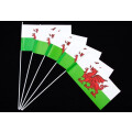 Papierfähnchen Wales