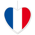 Deckenhänger Herz Frankreich 30 cm