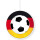 Deckenhänger Deutschland mit Ball