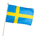 Stock-Flagge 30 x 45 : Schweden