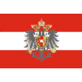 Aufkleber GLÄNZEND Österreich mit Wappen bis 1915