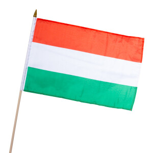 Stock-Flagge 30 x 45 : Ungarn