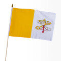 Stock-Flagge 30 x 45 : Vatikan