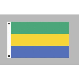 Flagge 90 x 150 : Gabun