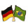 Freundschaftspin Deutschland-Brasilien