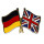 Freundschaftspin Deutschland-Großbritannien