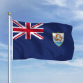 Premiumfahne Anguilla 100x70 cm Ösen